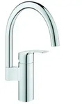 GROHE Eurosmart Einhand-Sp&uuml;ltischarmatur, Ausladung 183mm, hoher Auslauf,