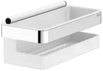 KEUCO COLLECTION MOLL Duschablage mit Glasabzieher, verdeckte Befestigung,