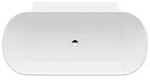 LAUFEN LUA Badewanne wandangebunden, 855x1700x400mm, aus Marbond, H2200870000001