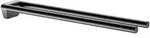 KEUCO REVA Handtuchhalter, zweiarmig, starr, 12818370000, Farbe: Schwarz Matt