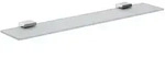 emco loft Ablage, Kristallglas, satiniert, 600mm, 051000160, Farbe: Chrom