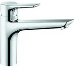 KLUDI MIX Sp&uuml;ltisch-Einhebelmischer, geschlossener Hebel, 329040575, Farbe: Chrom