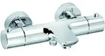 KLUDI OBJEKTA Thermostat Wannenf&uuml;ll- und Brausearmatur, Wandmontage,