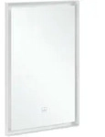 Villeroy & Boch Subway 3.0 Spiegel mit LED-Beleuchtung, Rechteck, 500x750x47,5mm,