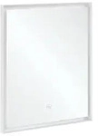 Villeroy & Boch Subway 3.0 Spiegel mit LED-Beleuchtung, Rechteck, 650x750x47,5mm,
