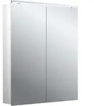 emco flat 2 classic LED-Lichtspiegelschrank mit Aufsatzleuchte, 2 T&uuml;ren,
