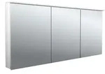 emco flat 2 design LED-Lichtspiegelschrank mit Aufsatzleuchte, 3 T&uuml;ren,