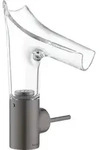 hansgrohe AXOR Starck V Einhebel-Waschtischmischer 140 mit Glasauslauf und