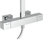 Ideal Standard Ceratherm C100 Duschsystem mit Brausethermostat Aufputz, chrom,