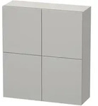 Duravit L-Cube Halbhochschrank, 2 T&uuml;ren, 700x243x800mm, LC116700707, Farbe: