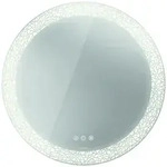 Duravit Happy D.2 Plus Spiegel rund mit integrierter Beleuchtung, Icon-Version,...