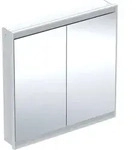 Geberit ONE Spiegelschrank mit ComfortLight, 2 T&uuml;ren, Unterputzmontage, 90x90x15cm,