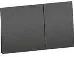Geberit Sigma70 Bet&auml;tigungsplatte f&uuml;r 2-Mengen-Sp&uuml;lung, eckig, 115.622.QD.1,