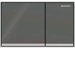 Geberit Omega60 Bet&auml;tigungsplatte f&uuml;r 2-Mengen-Sp&uuml;lung, fl&auml;chenb&uuml;ndig, eckig,