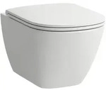 LAUFEN LUA WC-Set, Wand-WC Advanced inklusive WC-Sitz mit Deckel, verdeckte