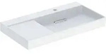 Geberit ONE Waschtisch Abgang horizontal, Ablagefl&auml;che links, 90x14,2x48cm,