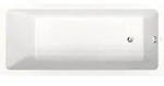 Duravit No.1 Einbau-Badewanne, rechteckig, 1800x800mm, 1 R&uuml;ckenschr&auml;ge, wei&szlig;,