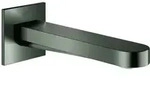 GROHE Plus Wanneneinlauf, Ausladung 168mm, 13404AL3, Farbe: Hard graphite...