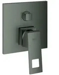 Grohe Eurocube Einhandbatterie, mit 3-Wege Umstellung, 24094AL0, Farbe: Hard graphite
