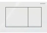 Geberit Omega20 Bet&auml;tigungsplatte f&uuml;r 2-Mengen-Sp&uuml;lung, eckig, 115.080.11.1,