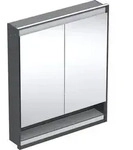 Geberit ONE Spiegelschrank mit ComfortLight, 2 T&uuml;ren, Unterputzmontage, mit Nische,