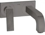 hansgrohe AXOR Citterio Waschtischmischer, Rautenschliff, Unterputz, Ausladung...