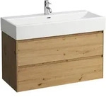 LAUFEN LANI Waschtischunterbau, 2 Schubladen, SoftClose, 985x515x450mm,