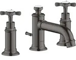 hansgrohe AXOR MONTREUX 3-Loch Waschtischarmatur 30, Zugstangen-Ablaufgarnitur,
