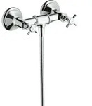 hansgrohe AXOR Montreux 2-Griff-Brausearmatur Aufputz, 1 Verbraucher, 16560000,