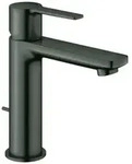 Grohe Lineare Einhand-Waschtischbatterie, S-Size, Zugstangen-Ablaufgarnitur,