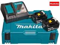 Makita 197952-5, Makita Power Source-Kit 18V 3Ah 2x BL1830B + DC18RC + MAKPAC