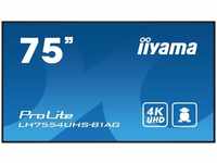 Iiyama LH7554UHS-B1AG, Iiyama ProLite LH7554UHS-B1AG - 190 cm (75 ")...