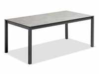 Tisch Velina anthrazit - 160 x 95 cm HPL Zement-Design