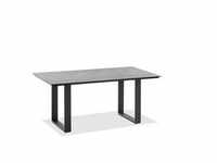 Tisch Noah Profilkufe anthrazit - 180 x 95 cm HPL Zement-Design