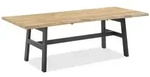 Tisch Tavo - 280 x 95 cm Teak geb&uuml;rstet