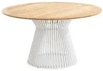 Tisch Acore ivory - Teak natur