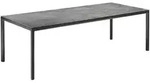 Tisch Soft anthrazit - 200 x 100 cm 436 - HPL volcano anthracite