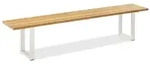 Bank Nemo ivory - 200 cm HPL Graphit-Design
