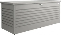 Biohort Freizeitbox - 200, quarzgrau metallic, 201 x 79 x 83 cm