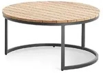 Serra Loungesystem Kaffeetisch - Teak, 80 cm rund
