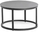 Serra Loungesystem Kaffeetisch - Aluminium, 60 cm rund