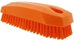 Handb&uuml;rste Nagelb&uuml;rste Reinigungsb&uuml;rste Hart 130mm Orange Haushalt Bad K&uuml;che 1