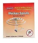 10er Anti M&uuml;cken-Spirale Stechm&uuml;ckenabwehr Insektenschutz Spiralen Set Outdoor