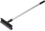 Scheibenschaber mit Schwamm & Teleskopstiel, 710 , 710 mm, Schwarz