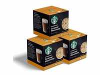 Kaffeekapseln geeignet für Dolce Gusto®-Set Starbucks Caramel Macchiato, 3 x...
