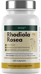 Rhodiola Rosea, hochdosiert 6000mg Tagesdosis, 180 vegane Kapseln von EXVital