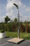 IDEAL 706502, IDEAL Kalt- Warmwasserdusche HELENA 2.0 inkl. WPC Bodenplatte