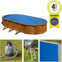 Gre KIT730W, Gre Ovalbecken Pacific 730x375x120cm