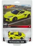 Hot Wheels Premium 1/43 Chevrolet Corvette Z06 gelb