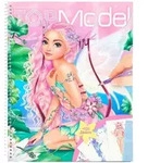 Create your TOPModel - Malbuch mit Stickern Fantasia